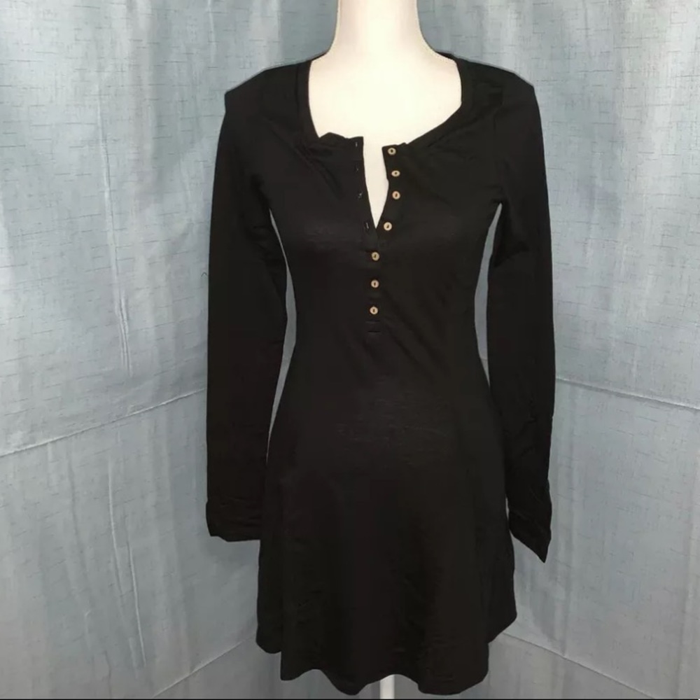 FP Beach Free People Black T-shirt Dress
Womens Small NWT